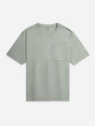 Silver Blue Baseile Pocket Tee mens Relaxed Fit Tee Short Sleeve Shirt Chest Pocket Casual Shirt Athletic Stretch 