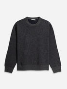 Grey Heather Chapman Crew Neck Pullover Mens Sweater Pullover Crew Neck Soft Merino Wool Sweater