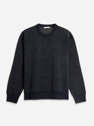 Navy Heather Chapman Crew Neck Pullover Mens Sweater Pullover Crew Neck Soft Merino Wool Sweater