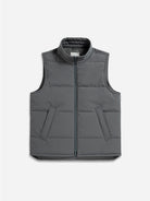 Grey Vertex Vest Mens Puffer Light Weight Vest Padded Jacket Zip Up Vest 