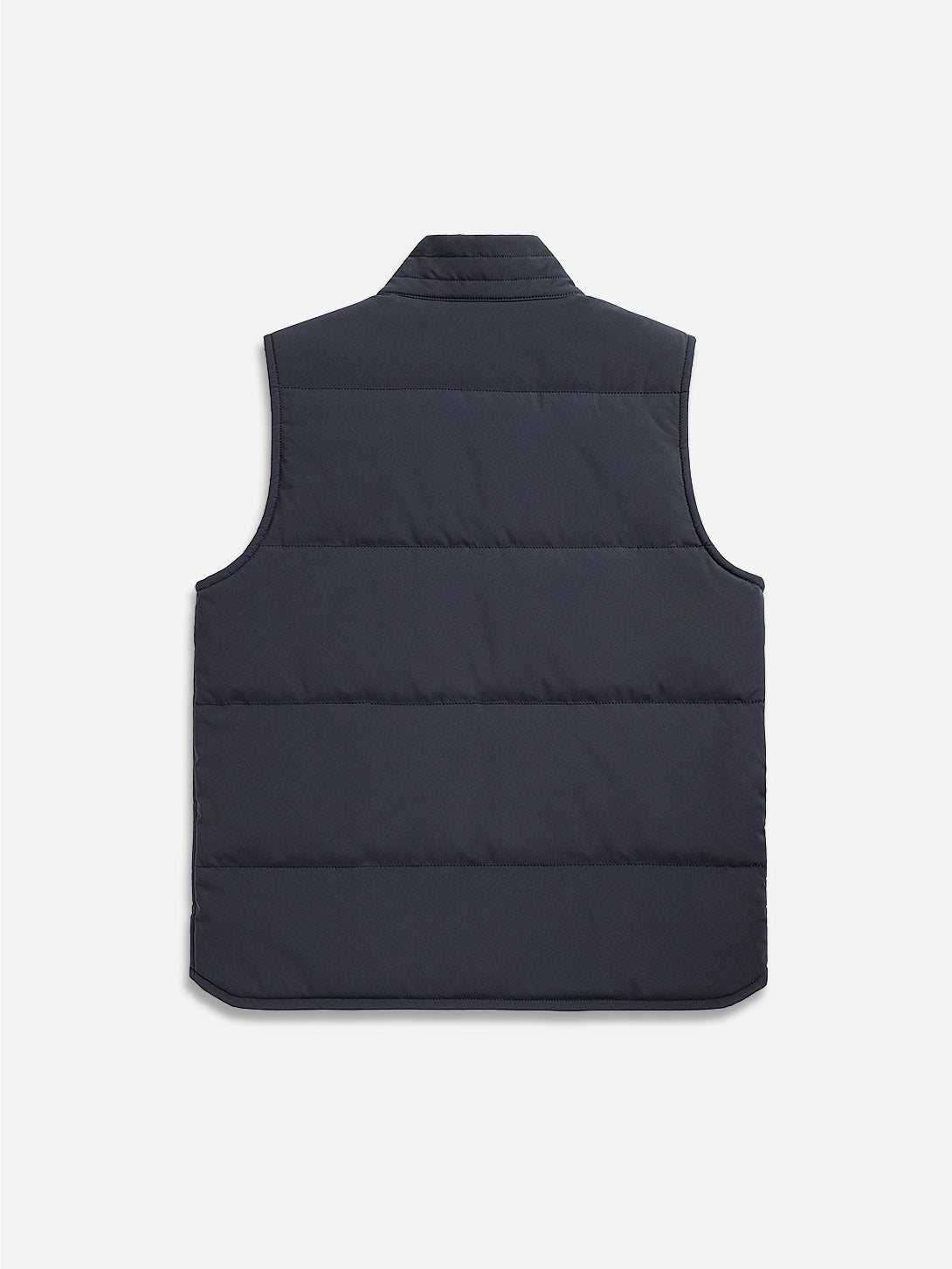 Dk Navy Vertex Vest Mens Puffer Light Weight Vest Padded Jacket Zip Up Vest 