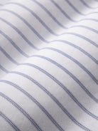 swatch Bright White/Mid Blue Stripe 