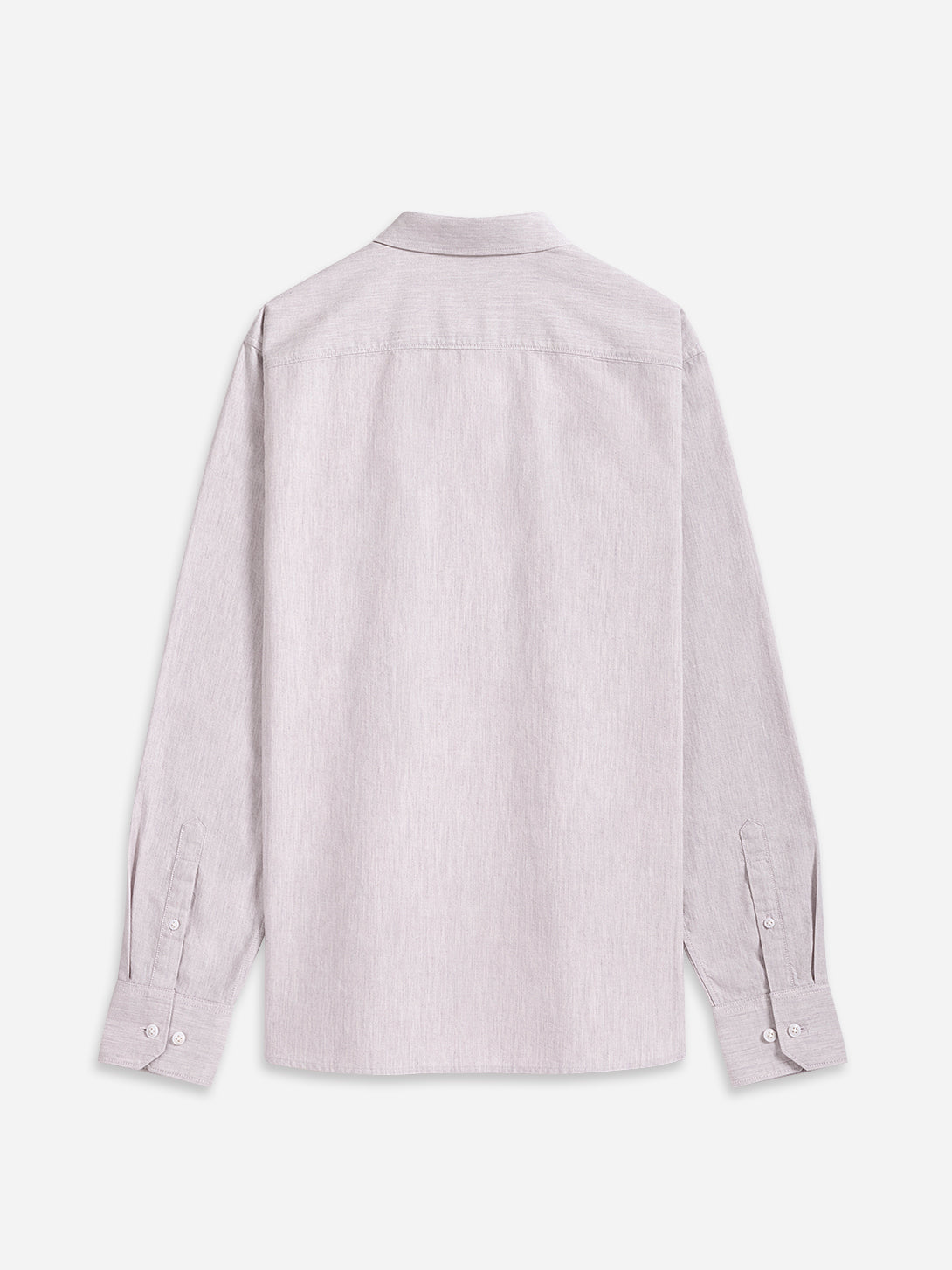 Dusty Purple Heather Heather Fulton Heather Oxford Shirt Mens Oxford Button Down Dress Shirt Work Long Sleeve Shirt Button Collar Heather Oxford 