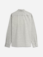 Lt Grey Heather Fulton Heather Corduroy Shirt Mens Button Down Shirt Soft Heather Fabric Lightweight Casual Button Down 