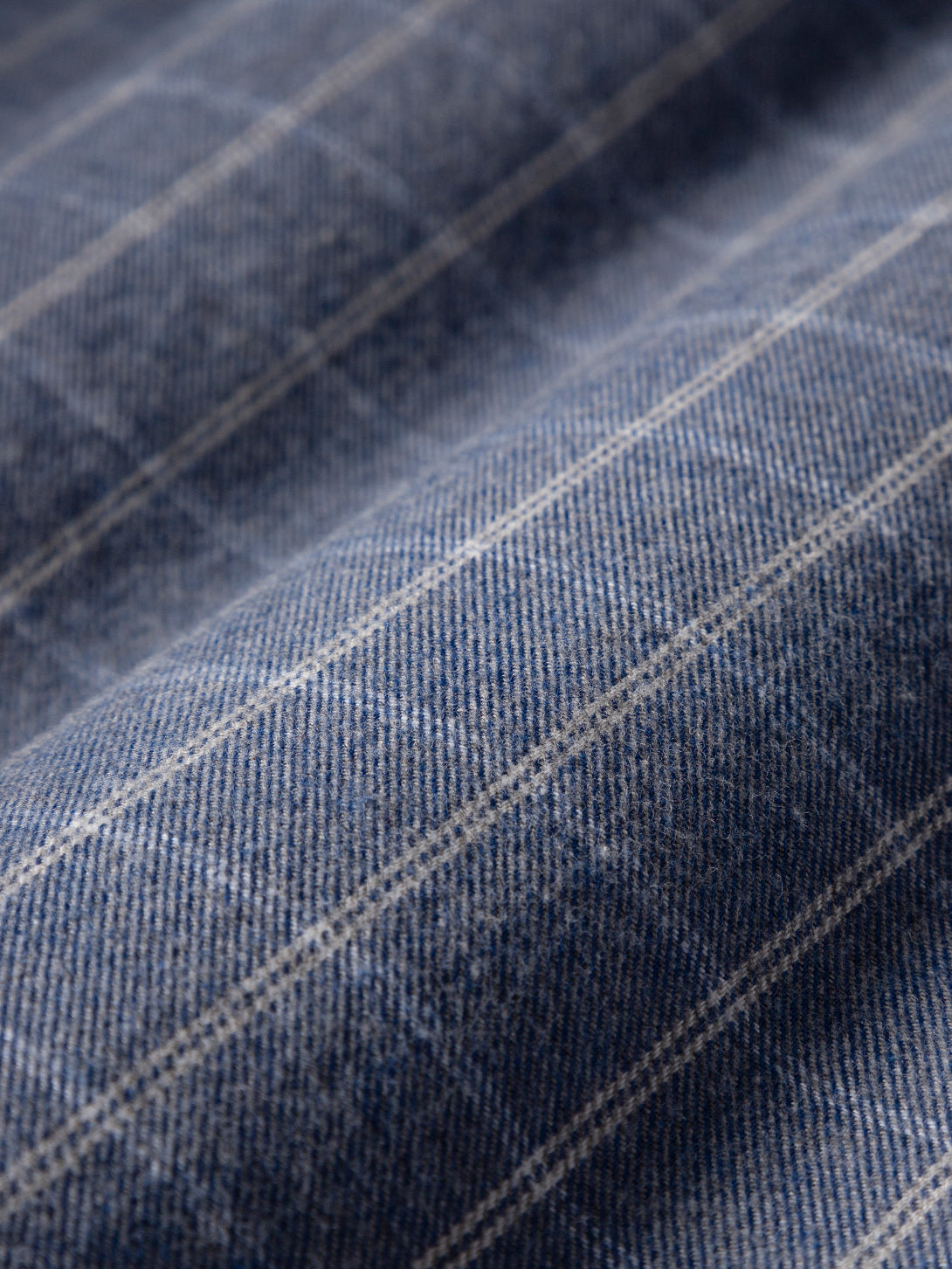 swatch Mid Blue Heather/White Check