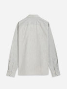Lt Grey Heather Adrian Heather Oxford Shirt Spread Collar Oxford Dress Shirt Casual Formal Button Up Long Sleeve Work Shirt 