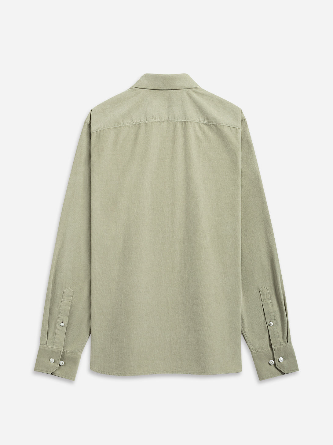 Seagrass Adrian Corduroy Shirt Mens Button Up Spread Collar Shirt Lightweight Corduroy 