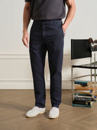 Shadow Navy Rider Stretch Chino Mens Tapered Chino Pants Cotton Pants ONS Clothing 