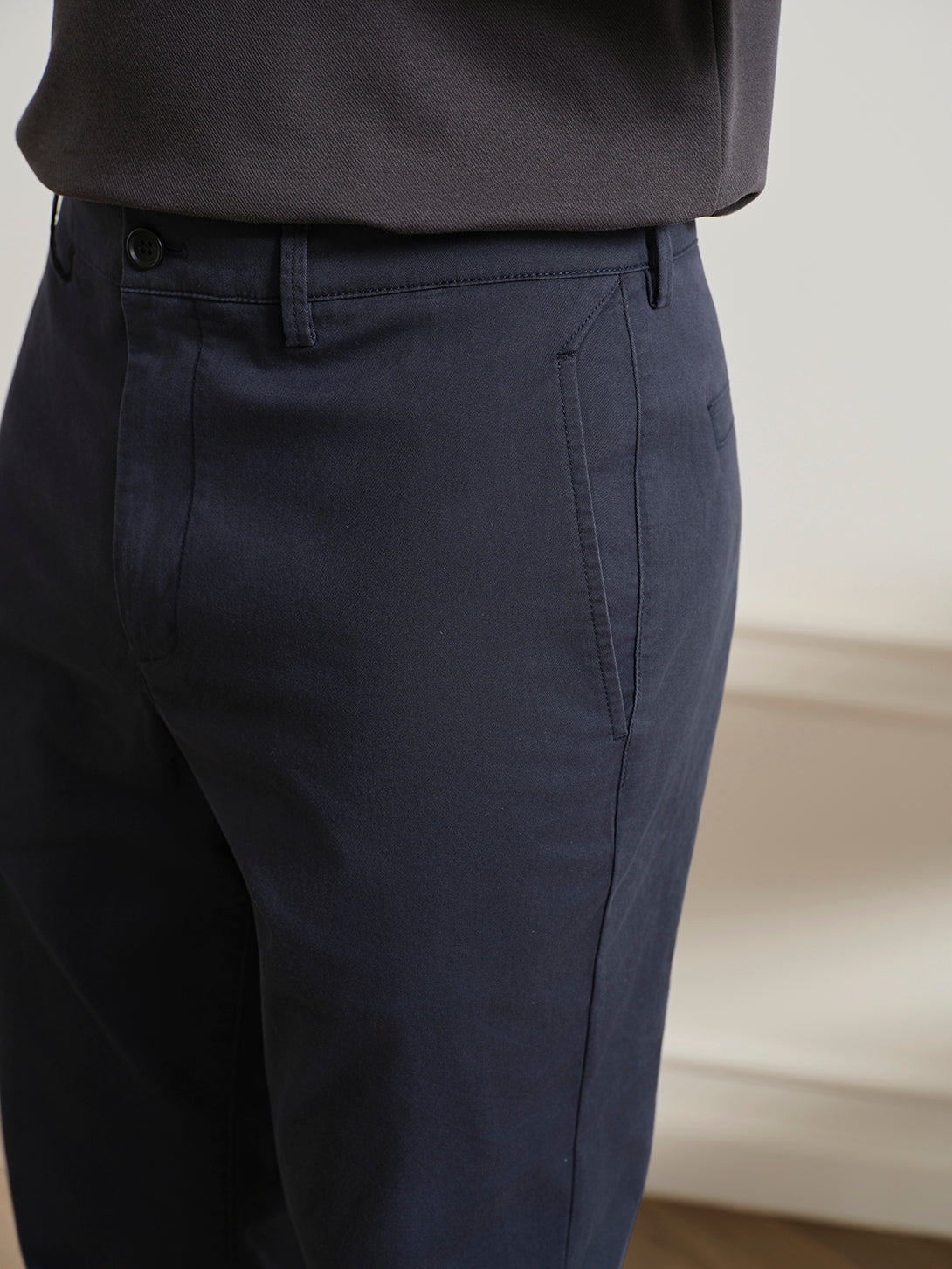 Shadow Navy Rider Stretch Chino Mens Tapered Chino Pants Cotton Pants ONS Clothing 