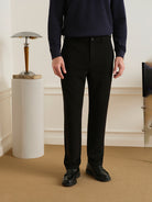 Black Greenway Motion Tapered Trousers Mens Black Trouser Pants ONS Clothing 