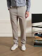 Grey Rider Bedford Trousers Mens Trouser Tapered Chino Pants ONS Clothing