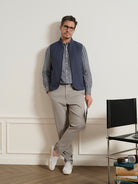 Grey Rider Bedford Trousers Mens Trouser Tapered Chino Pants ONS Clothing