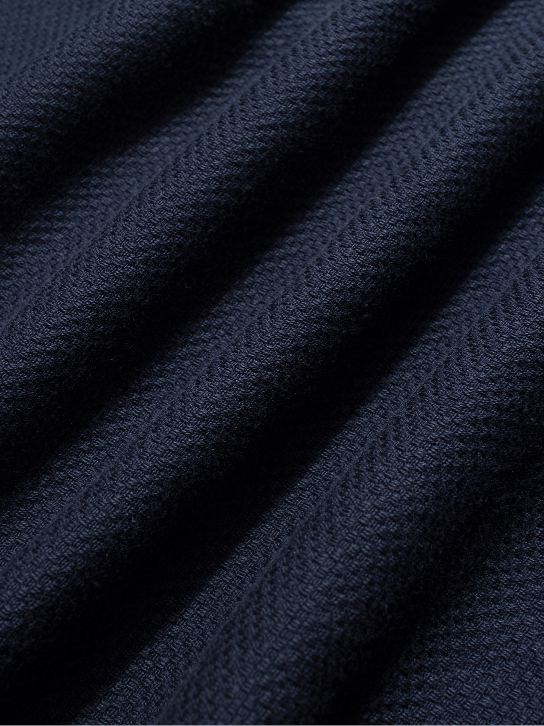 Navy Heitor Knitted Shirt Mens Short Sleeve Button Up Shirt Knit Far Afield 