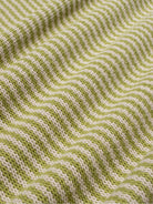 Sand/Green Stripe Newport Knitted Top Mens Striped Short Sleeve Tee Far Afield 