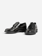 Black Freya Womens Leather Derby Dress Shoes Vagabond 