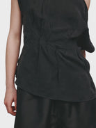 Black Gaia Top Womens Tencel Top Marle 