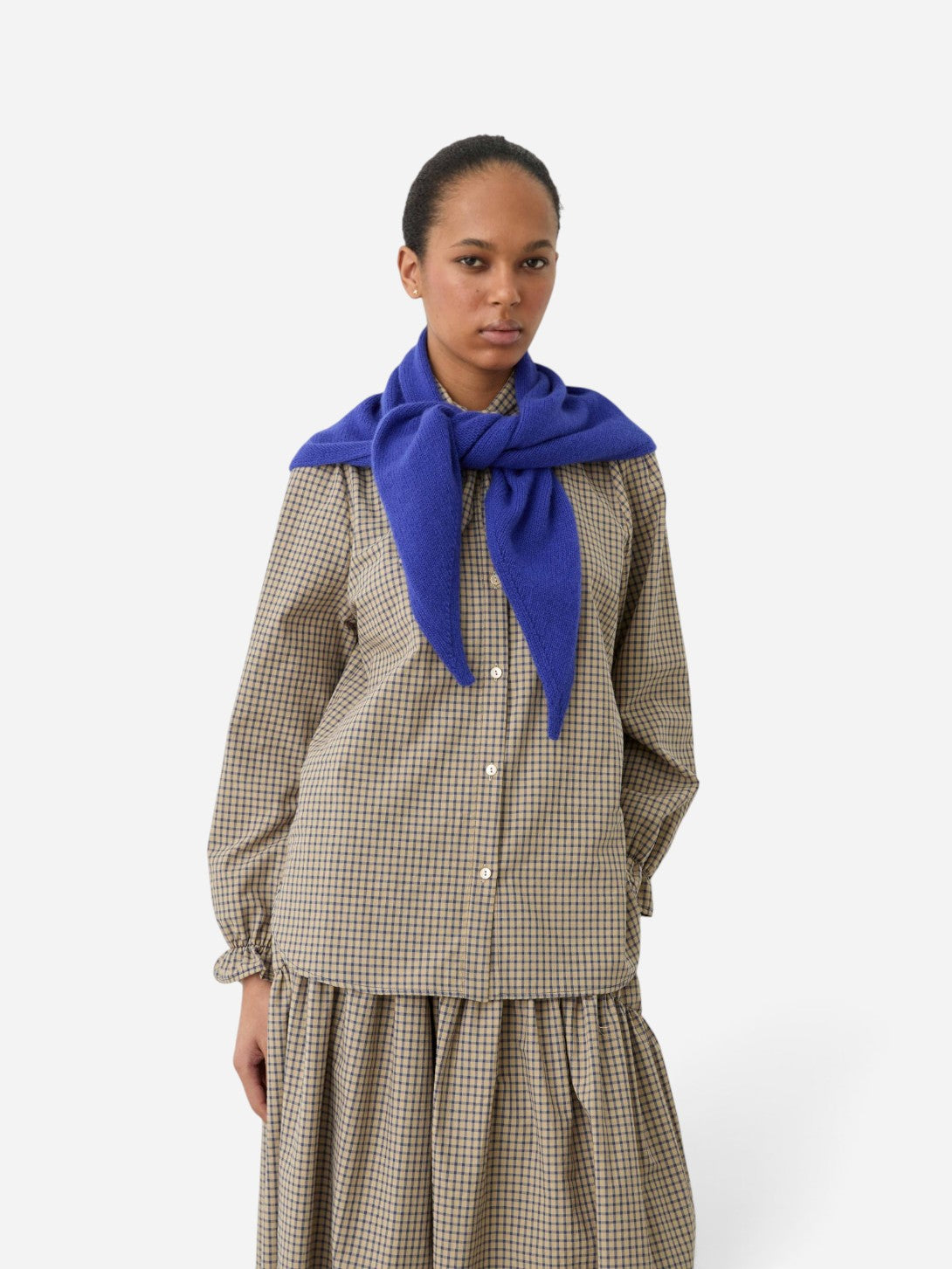 Klein Blue Grana Womens Scarf Diarte 