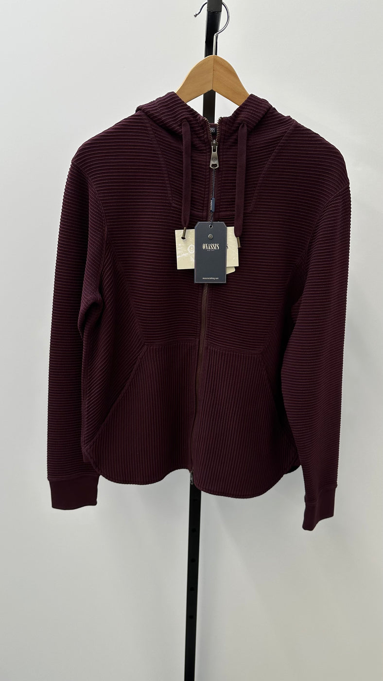 Red Currant Onassis Ottoman Hoodie