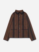 Ganache Paris Jacket Mens Heavy Over Shirt Jacket Kardo Mens Outerwear Button Up Flannel 