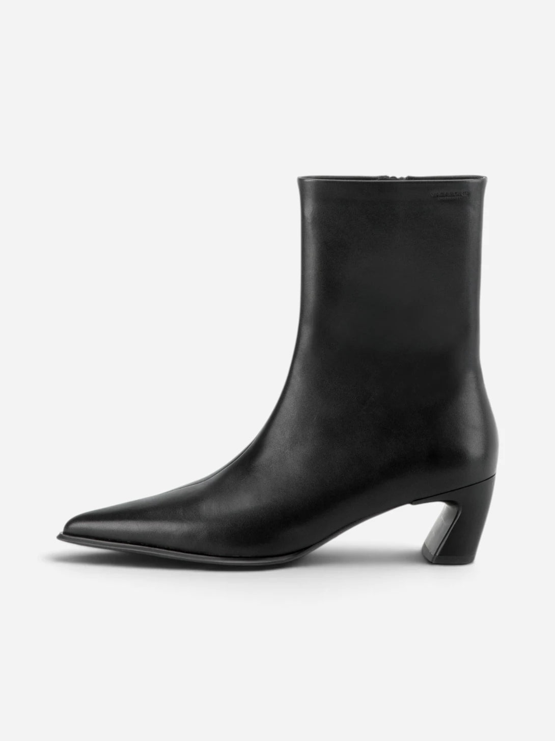 Black Ilona Womens Leather Ankle Boots Vagabond 