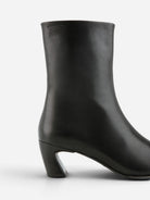 Black Ilona Womens Leather Ankle Boots Vagabond 