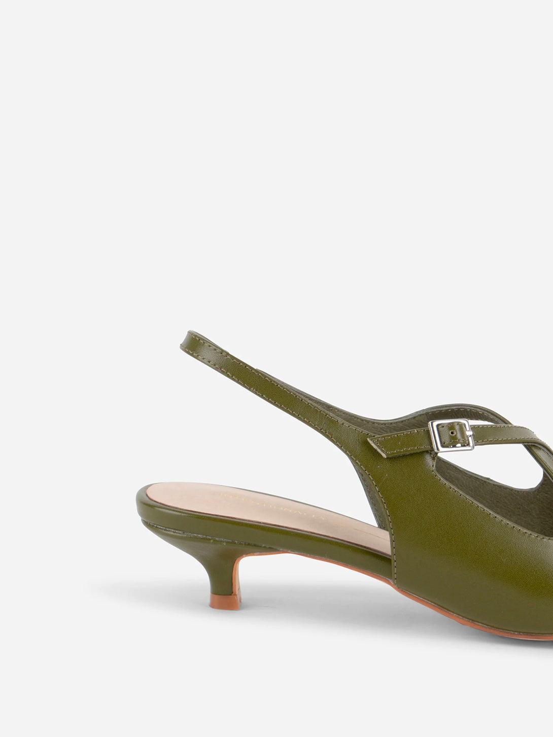 Hunter Jax Womens Green Intentionally Blank Leather Shoes 