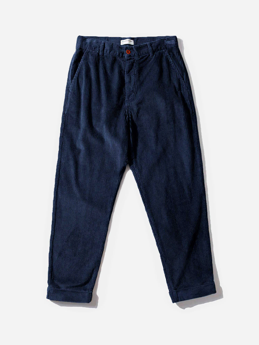 Plain Navy Jorge Pant Edmmond Studios Corduory Trousers 
