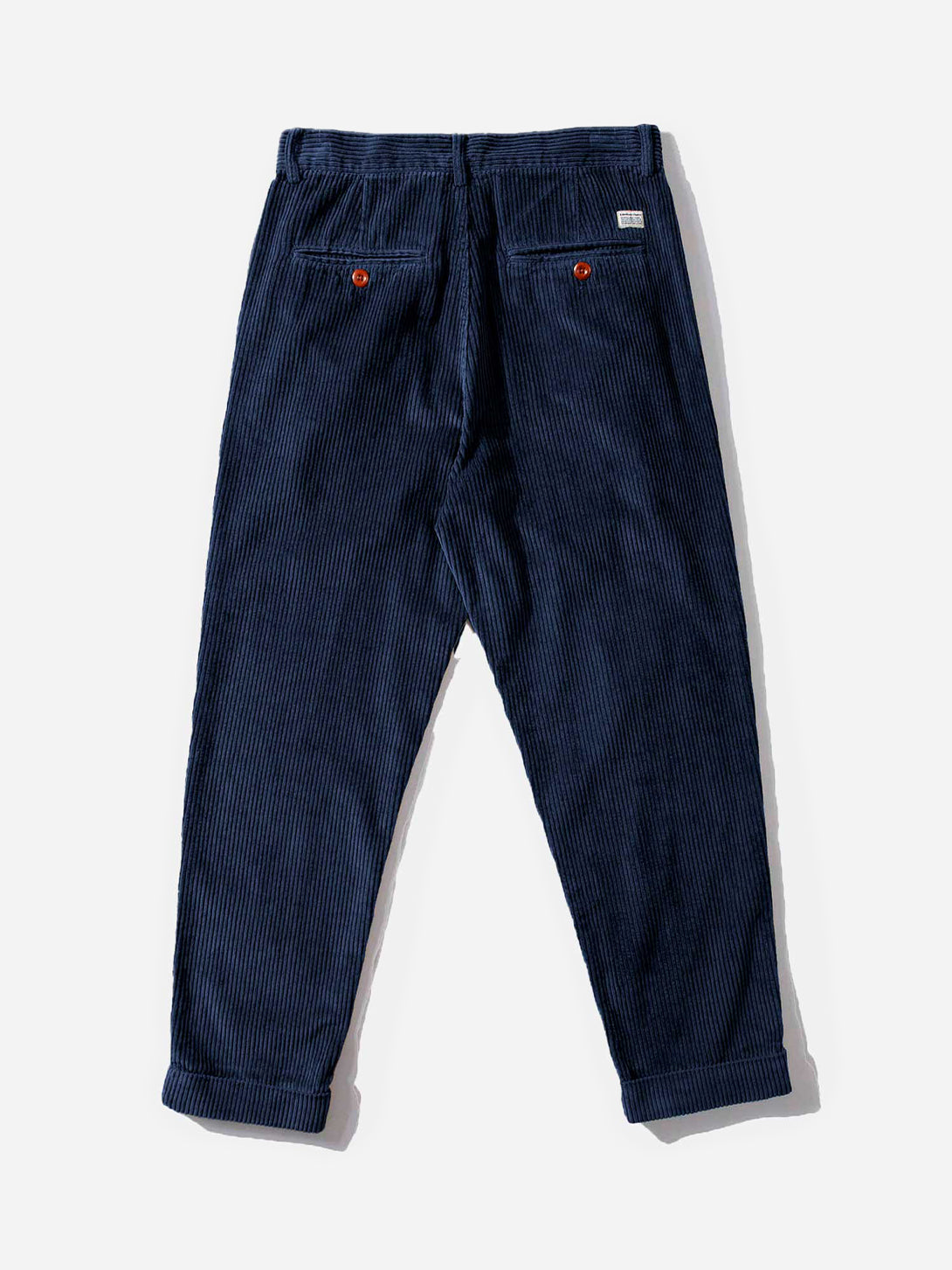 Plain Navy Jorge Pant Edmmond Studios Corduory Trousers 