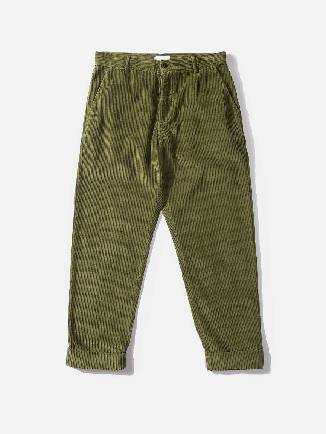 Plain Khaki Jorge Pant Edmmond Studios Corduory Trousers 