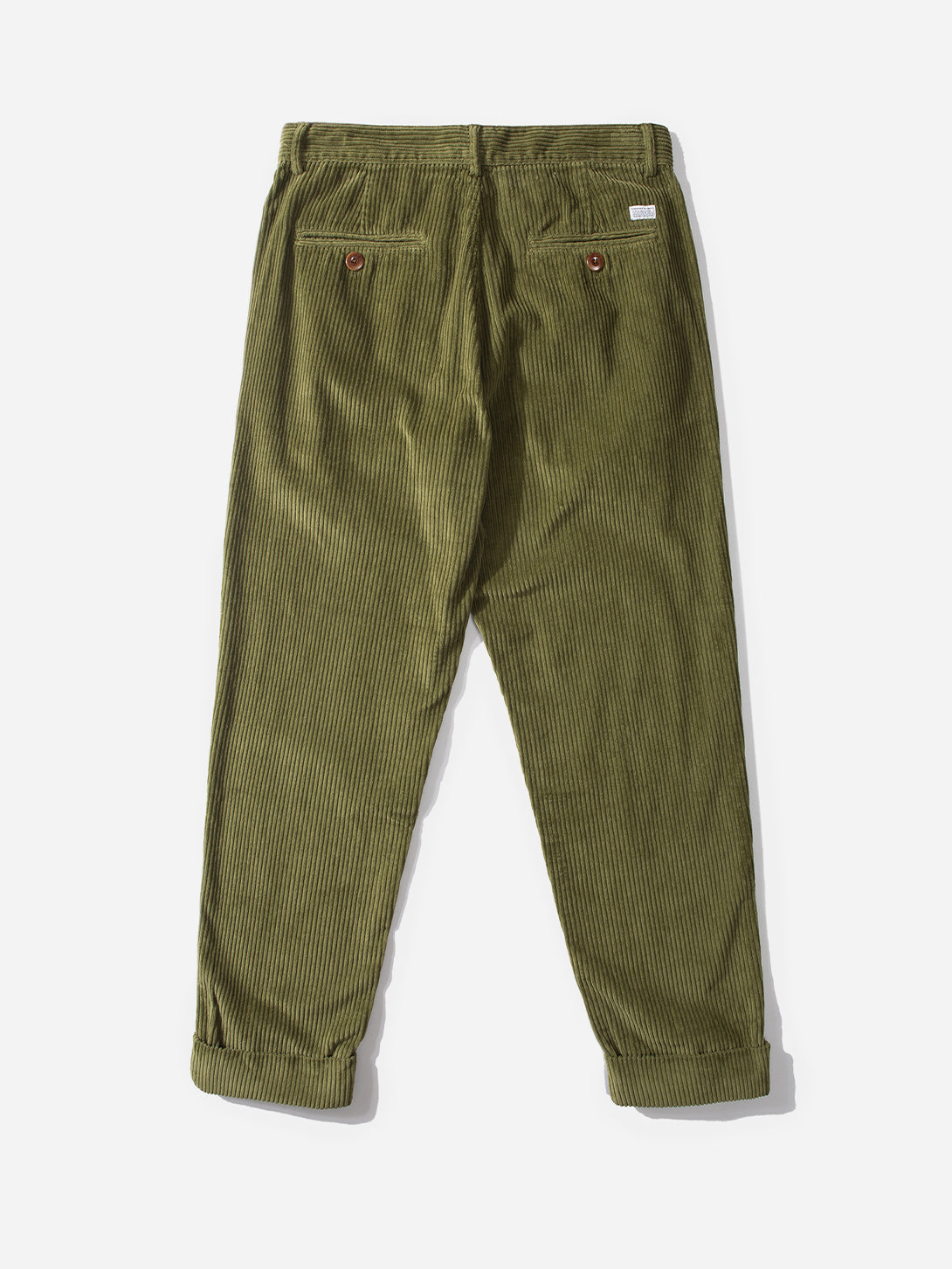 Plain Khaki Jorge Pant Edmmond Studios Corduory Trousers 