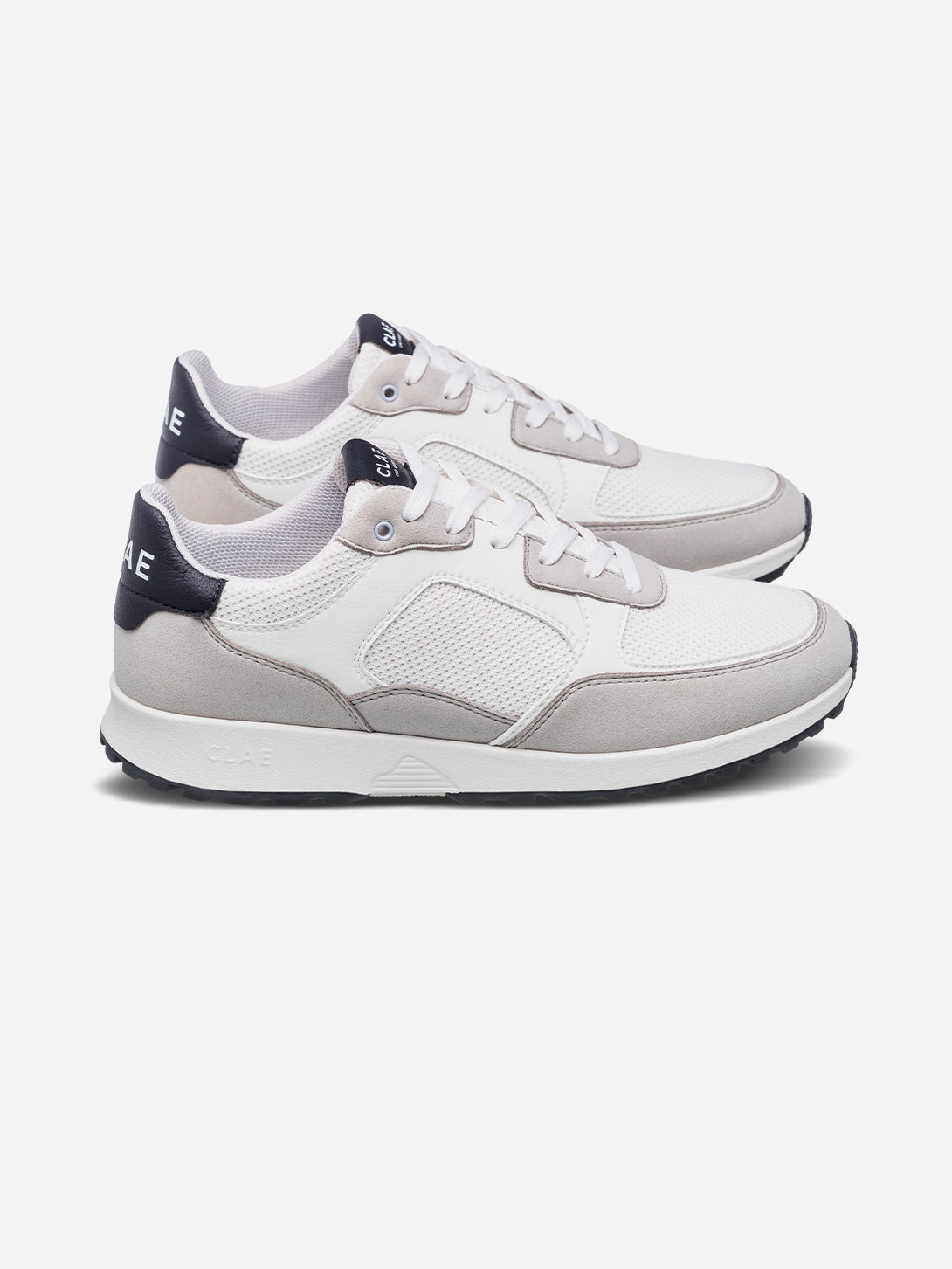 Microchip White Navy Joshua Clae Shoes Mens Clae Footwear Los Angeles 