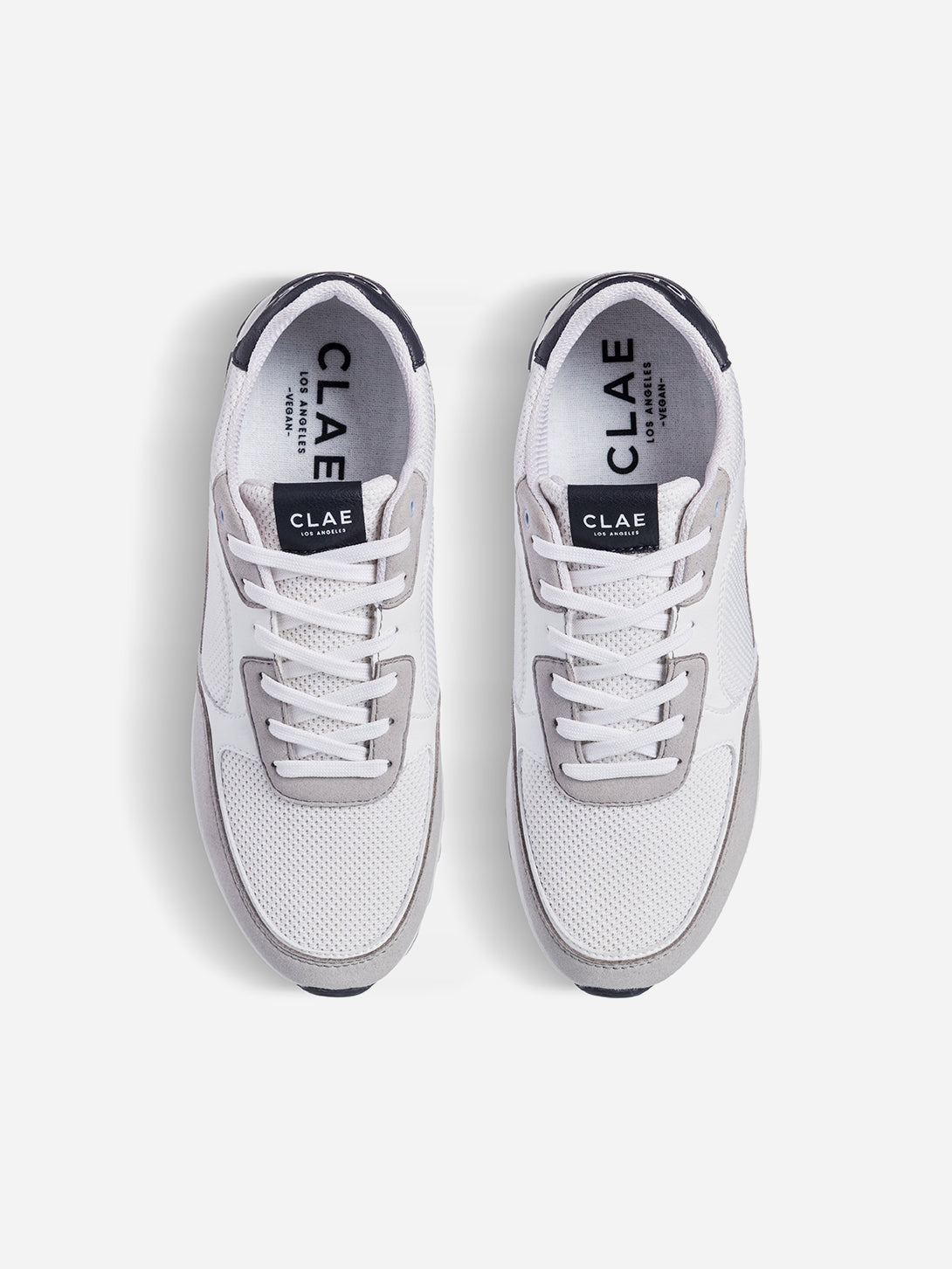 Microchip White Navy Joshua Clae Shoes Mens Clae Footwear Los Angeles 