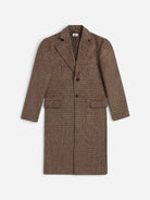 Raindrum Single Breasted Wool Overcoat Mens Oversized Wool Overcoat Krost Clothing