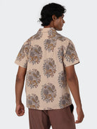 BPSS2603 Chintan Mens Button Up Woven Short Sleeve Shirt Kardo