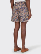 BPSS2602 Olbia Mens Stripe Lightweight Drawstring Shorts Kardo 