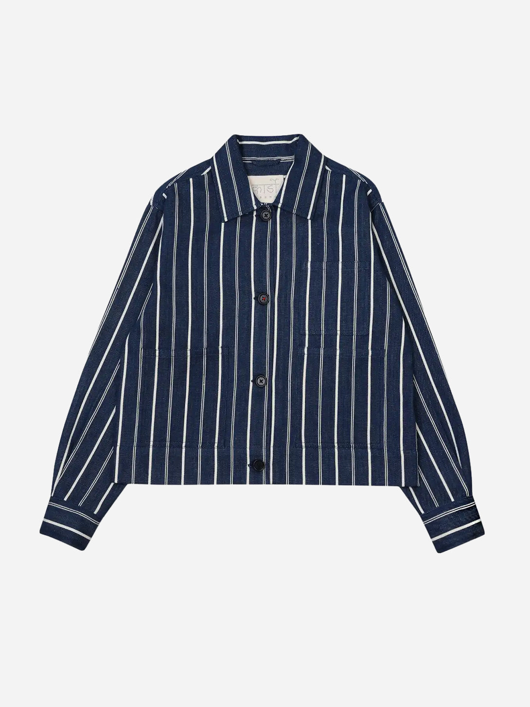 Handloom Denim Rumi Jacket Womens Striped Light Jacket Striped Kardo 