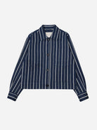 Handloom Denim Rumi Jacket Womens Striped Light Jacket Striped Kardo 