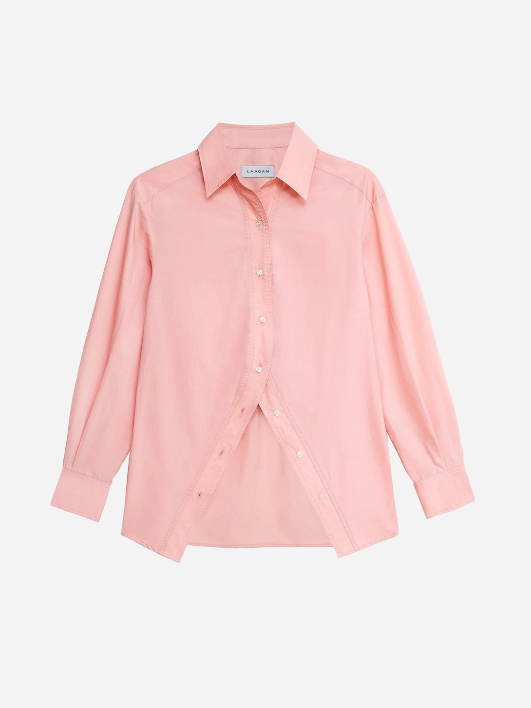Pink No Boyfriend Shirt Womens Woven Button Up Shirt Laagam 