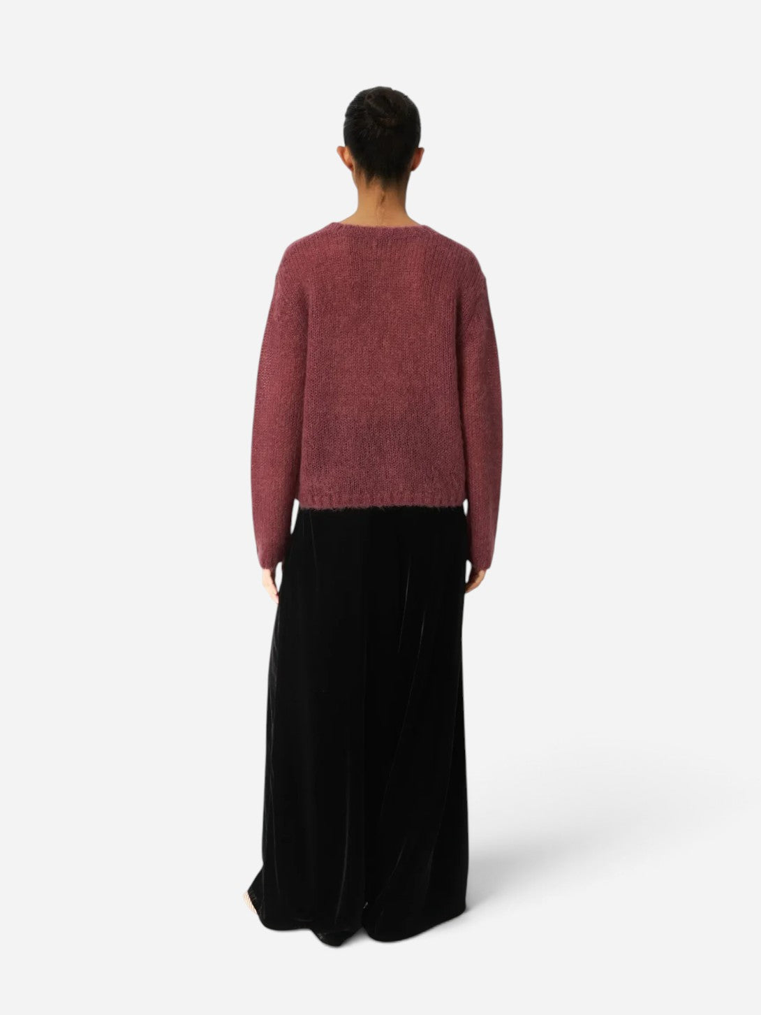Rose Dust Luxury Mohair Sweater Stella Nova Womens Sweater 