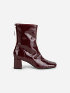 Merlot Mila Womens Intentionally Blank Leather High Boots 