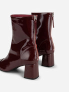 Merlot Mila Womens Intentionally Blank Leather High Boots 