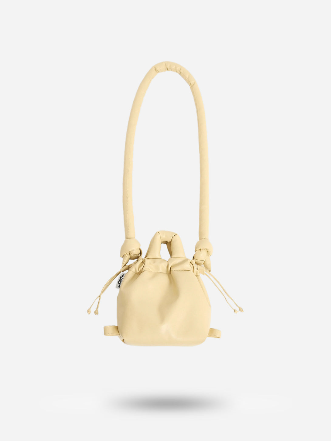 Butter Yellow Micro Ona Vegan Leather Bag Olend Bags 