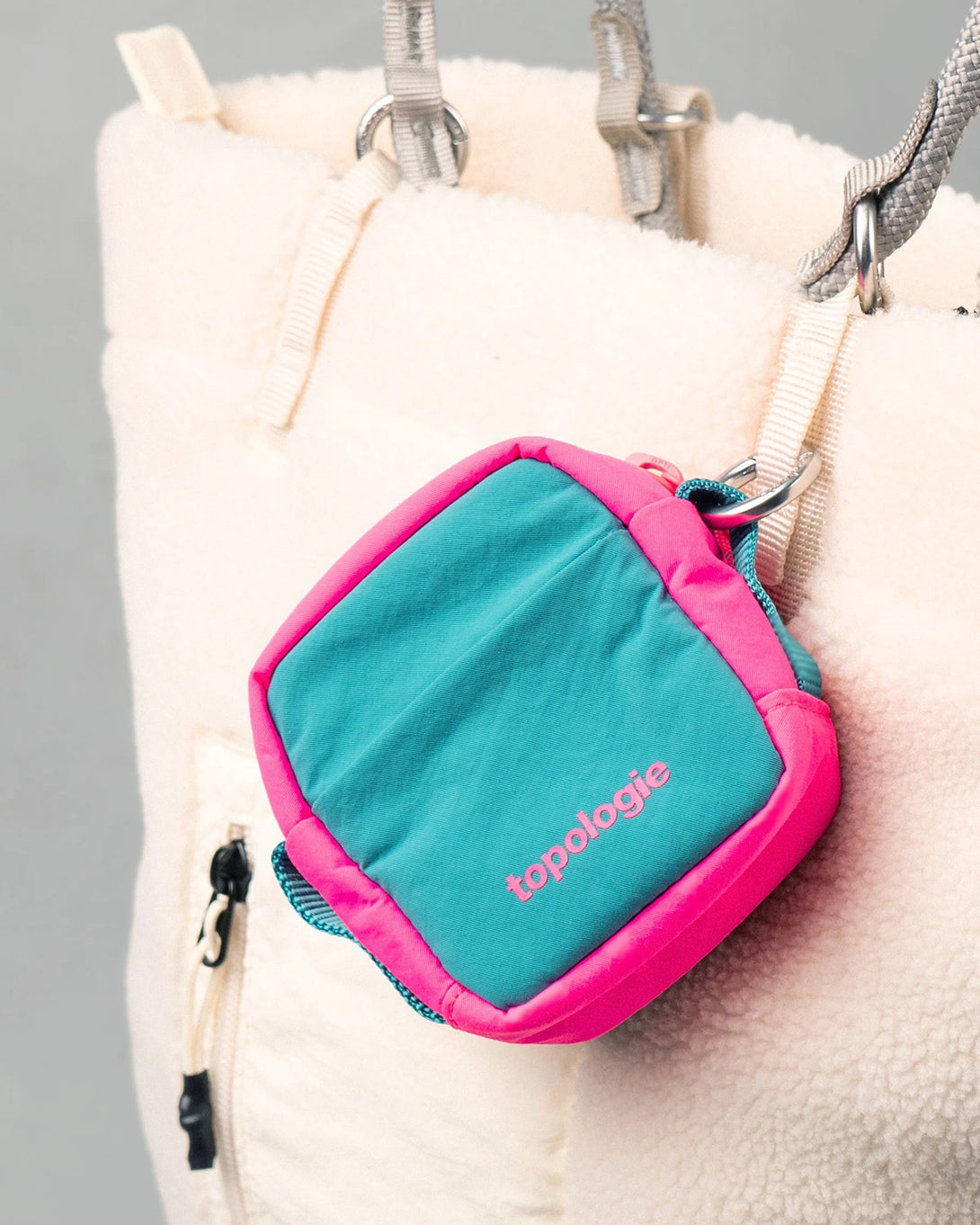 Teal/Candy Papery Mini Tinbox (Bag Only) Topologie Mini Utility Bag