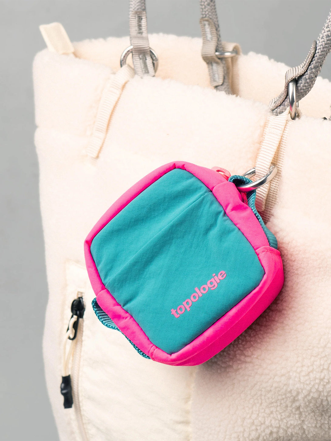 Teal/Candy Papery Mini Tinbox (Bag Only) Topologie Mini Utility Bag