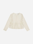 Creme Benedetta Womens Lightweight Creme Blouse Munthe Womens Clothing
