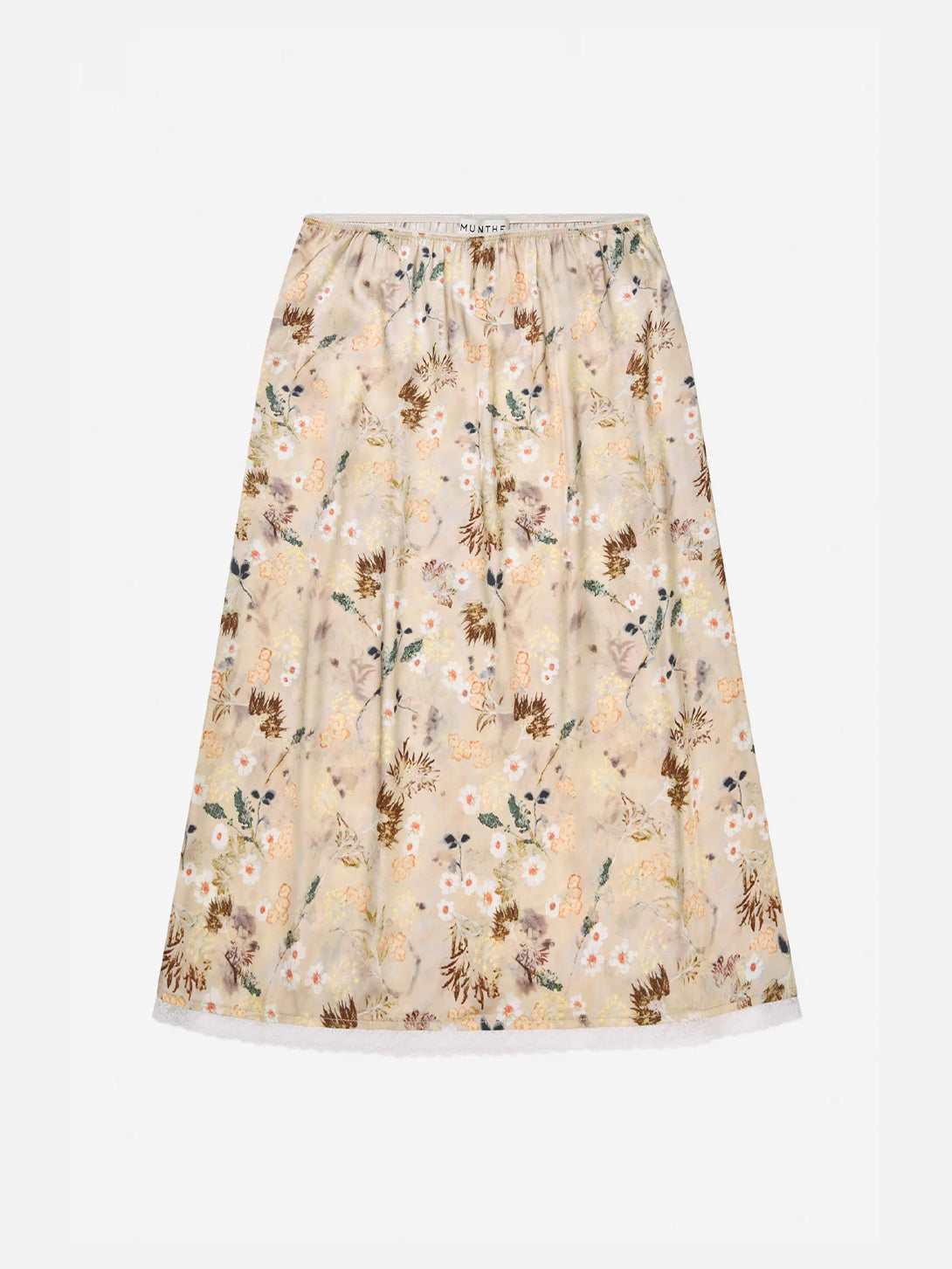 Print Nature Baia Slip Womens Long Skirt Print Pattern Slip Skirt Munthe Womens Clothing 