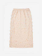Creme Bloomy Womens Long Skirt Munthe Womens Clothing 