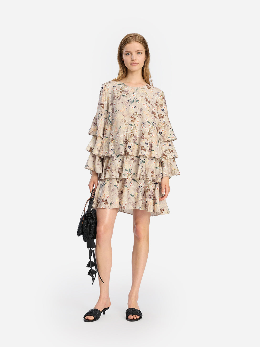 Print Nature Brazos Womens Floral Skirt Dress Munthe Womens Clothing