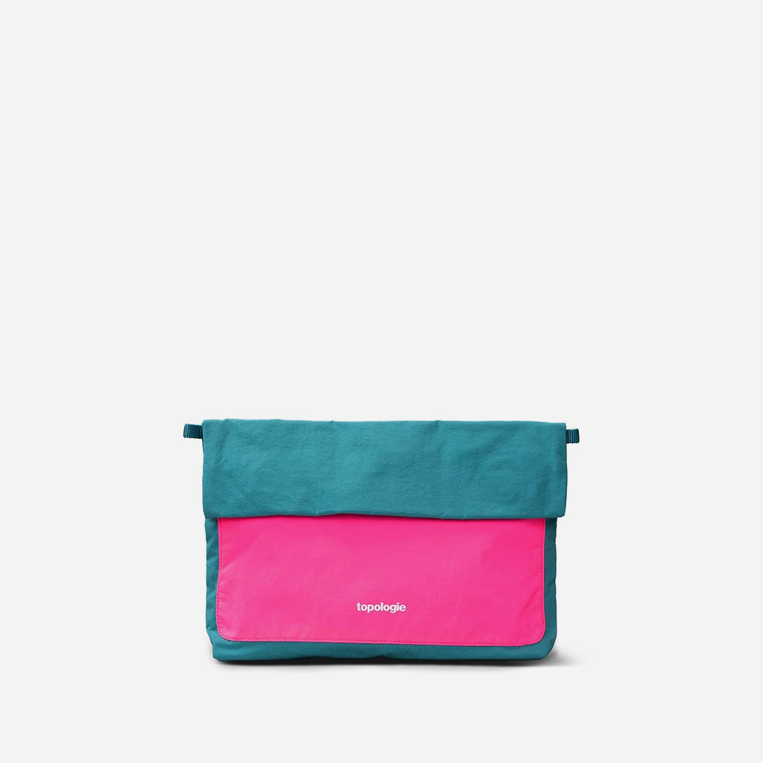 Teal/Candy Papery Musette Medium (Bag Only)
