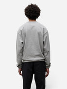 Grey Melange Kulhouse Relaxed Light Pile Jersey SweatshirtMens Cotton Pullover Sweatshirt Norse Projects